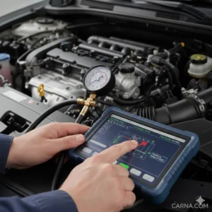 فحص طرمبة البنزين